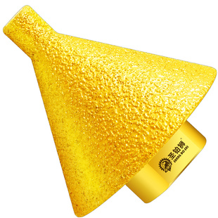 金刚石倒角器磨头瓷砖大理石扩孔钻头打磨修边刀角磨机锥形开孔器