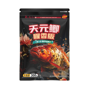 武汉天元邓刚同款天元鲫腥香版鲫鱼饵料秋冬季野钓垂钓钓鱼鱼饵