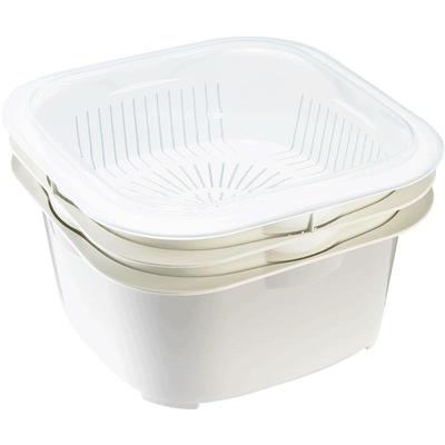 洗菜盆沥水篮洗菜篮三件套