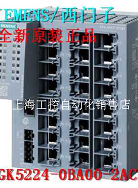 议价6GK5224-4GS00-2AC2 XC224-4C 2 IE交换机6GK5 224-4GSOO-2AC