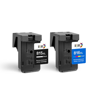 彩格原装适用佳能815墨盒MP288 MP236打印机MP259彩色IP2780 2788可加墨MX428 418 280连供368 PG815XL CL816