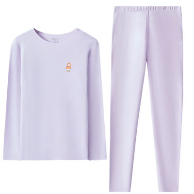 儿童德绒保暖内衣红豆发热