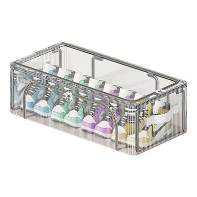 透明鞋盒防尘家门口分层鞋柜收纳