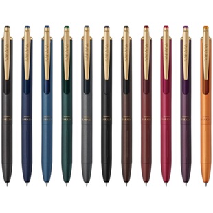 限定日本斑马sarasa grand复古色金属中性笔JJ15按动式水笔0.5mm