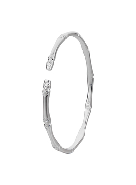 顺庆银楼足银9999筠安手镯女百搭