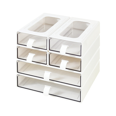 touchcolor马克笔收纳盒抽屉式杂物置物架办公室宿舍书桌整理文具笔架多功能储物盒
