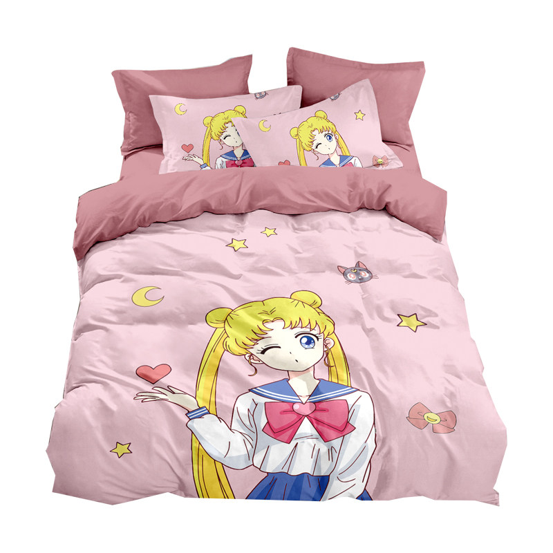 美少女战士四件套纯棉少女风
