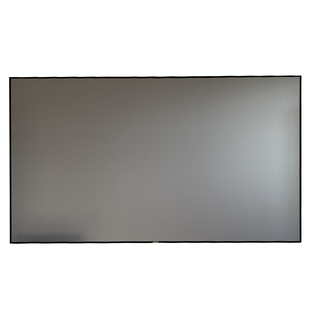 法国XY100寸120寸投影仪家用超清3D4K投影仪窄边画框黑晶抗光幕布