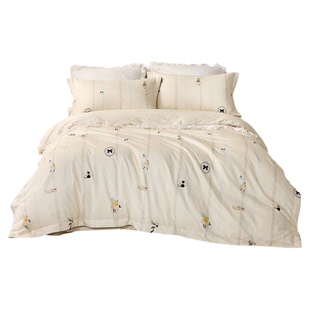 【26年春夏新品】罗莱儿童婴幼儿A类60支宝宝棉缎纹套件床单被套