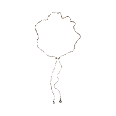 原创设计项链AaronX925银抽拉式