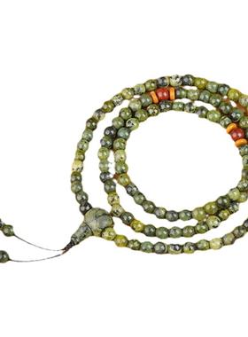 三石星陨药王石108颗多圈手链