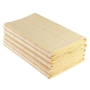 毛边纸米字格书法练习用纸专用书写练习半生半熟纸初学者带格子厂