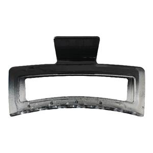 透明黑白渐变抓夹后脑勺盘发大号发量多鲨鱼夹发卡夹子头饰高级感