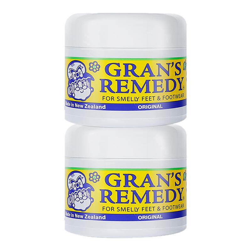 Grans remedy澳洲新西兰老奶奶除脚味气粉去除异味干爽鞋袜50g*2