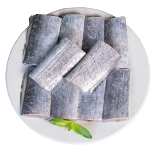 舟山纯正野生带鱼段中段新鲜冷冻舟山精品带鱼块商用批发半成品