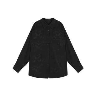 pusumede白色新中式长袖防晒衬衫女夏薄款后背镂空衬衣设计感上衣