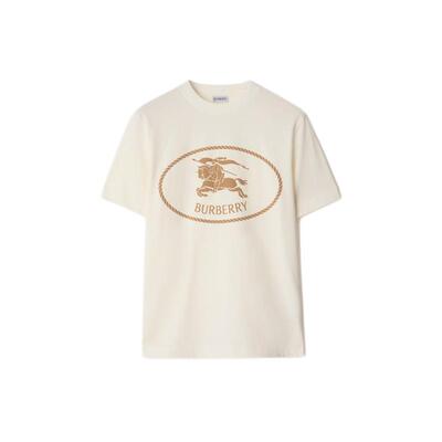 骑士印章棉质T恤衫BURBERRY