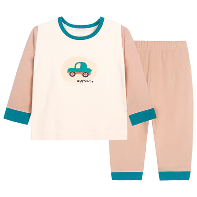 衣拉拉秋冬男童新舒绒棉内衣套装