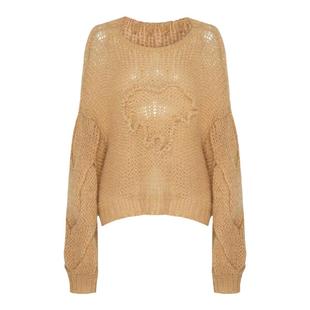 【商场同款】HPLY荷比俪春秋新款女马海毛慵懒韵味毛衣针织衫