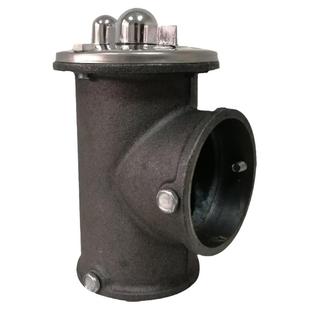 商用厨房炒炉灶配件铸件手动调节风量铸铁风阀调风器2寸生铁风制