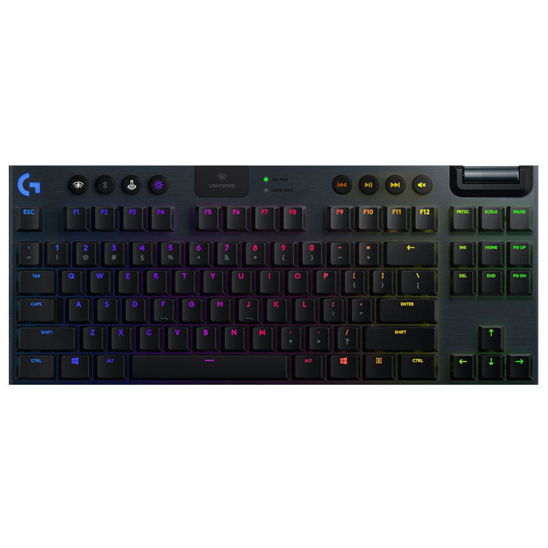 国行罗技G913TKL无线游戏机械键盘RGB背光超薄电竞矮轴吃鸡宏编程
