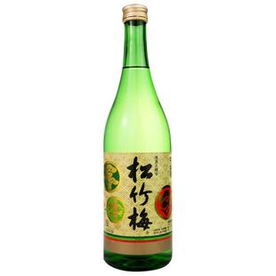 松竹梅清酒日式料理清酒辛口本酿造大吟酿发酵米酒720ml清香爽口