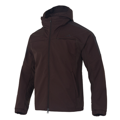 阿迪达斯夹克男款2026新款冬季跑步训练运动服宽松连帽外套KG5180