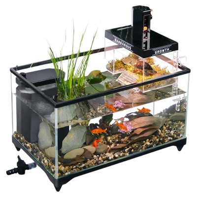 新款乌龟缸阳光房带晒台养饲养缸