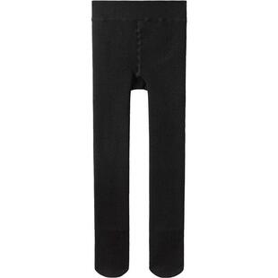 巴拉巴拉女童连裤袜大童宝宝加绒黑色打底袜子秋冬季款儿童舞蹈袜