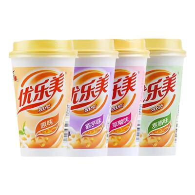 杯装椰果奶茶固体饮料优乐美