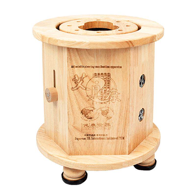 艾灸凳子坐熏家用熏蒸仪木制艾灸盒器具坐炙桶臀部坐灸仪椅子坐垫