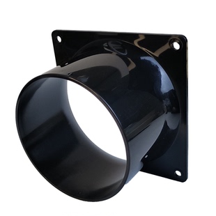 法兰底座油烟机卫生间出风口转接头排风扇方转圆160排烟管100通风