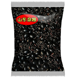 现磨豆浆原料包【武松打谷三黑50包】炒熟黑米黑豆黑芝麻三黑组合