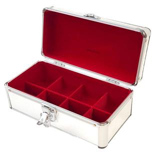 公章盒子收纳盒铝合金手提箱包邮印章箱多规格财务印鉴张印章箱印