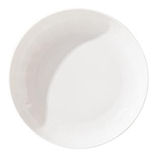 顺祥陶瓷纯白盘子家用菜盘鱼盘特别好看的高级高颜值餐盘简约餐具