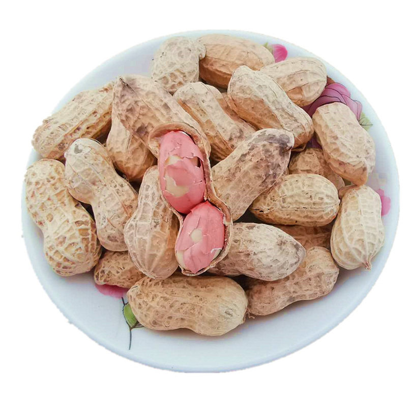 好祥吃原味炒花生熟花生农家铁锅