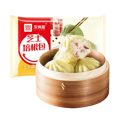 乐肴居芝士培根包速冻半成品包子