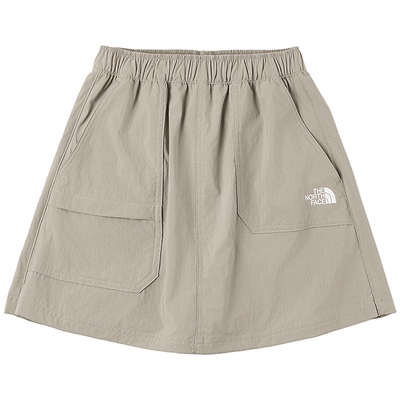 北面女童速干凉感防晒半身裙