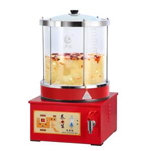 商用冰糖雪梨热饮机熬梨汤机古法酸梅汤机玻璃锅小吊梨汤机凉茶机