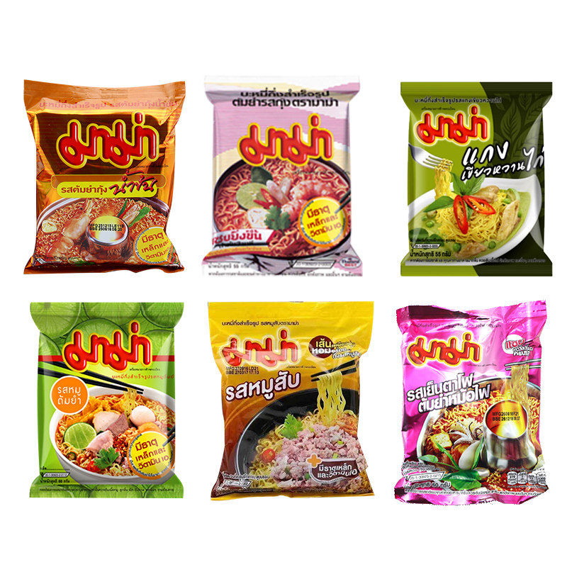 泰国mama冬阴功酸辣虾味方便面