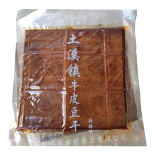 四川牛皮豆干渠县特产卤味千张皮土溪镇豆皮五香麻辣豆腐干送佐料