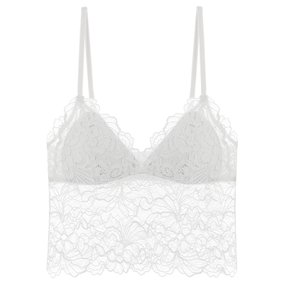 宝诗嫣无钢圈蕾丝薄款文胸美背