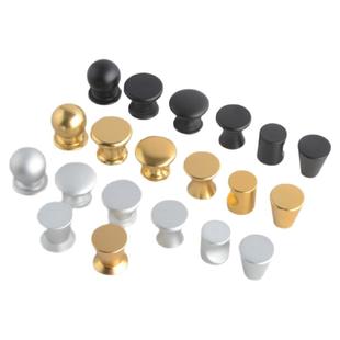 实心抽屉拉手铝合金衣柜门把手现代简约橱柜单孔小拉手五金配件