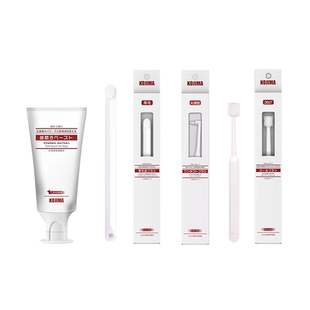 【柿子菌】kojima 丹特医生 RU宠物可食用牙膏万毛牙刷清洁祛口臭