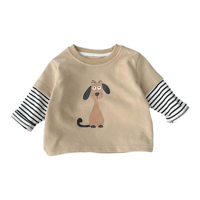 宝宝春季套装新款超萌初春满月婴儿衣服春装婴幼儿卫衣裤子两件套