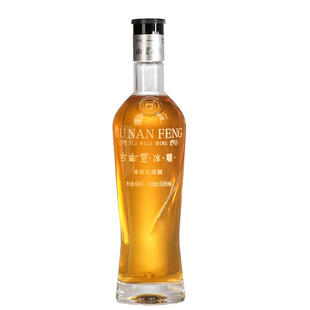古南丰黄酒冰雕酒糯米花雕酒480ml瓶装礼盒半干型无焦糖色加饭酒
