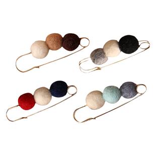 围巾固定扣子裤子收腰神器开衫毛衣别针丝巾扣女秋冬新款胸针配饰