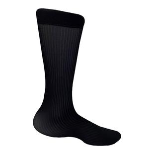 正装性感男士丝袜条纹夏季薄款日系西装袜子男透气条纹绅士商务袜