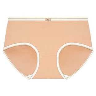 秘语女士内裤冬日小恋曲保暖恒温包臀纯棉裆中腰磨毛平角裤61851