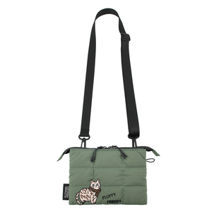 花间公主蓬蓬友友系列软fufu冬季手机包可爱萌宠刺绣斜挎小包男女